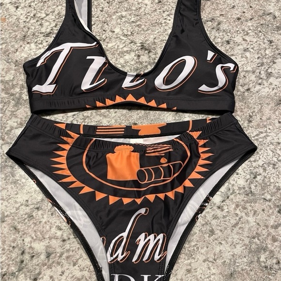 Tito’s Vodka Bikini swimwear size large new - Picture 2 of 2